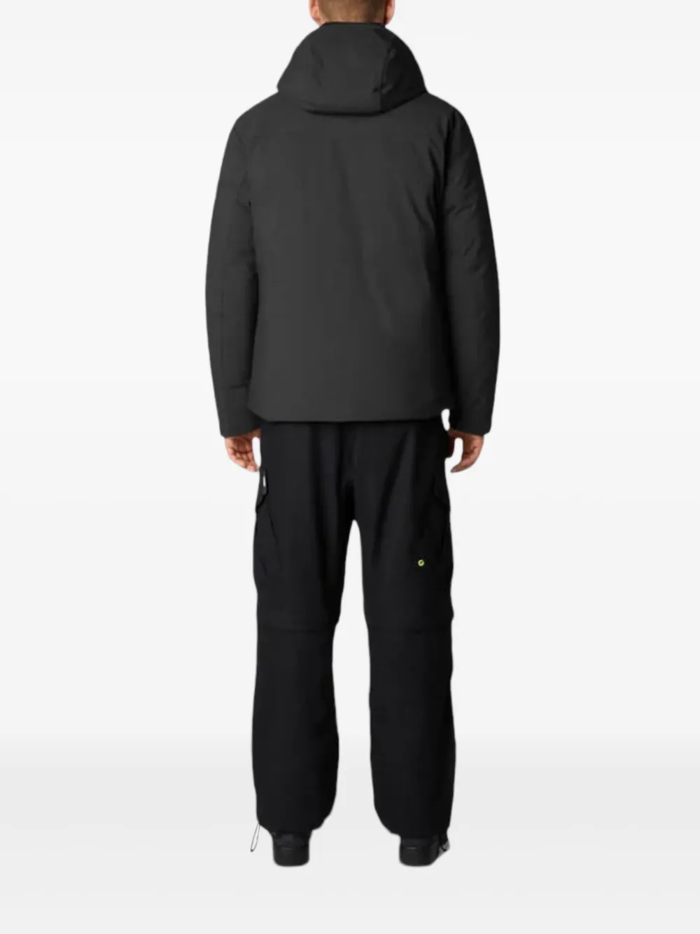 Save The Duck Ulmus jack met capuchon Zwart