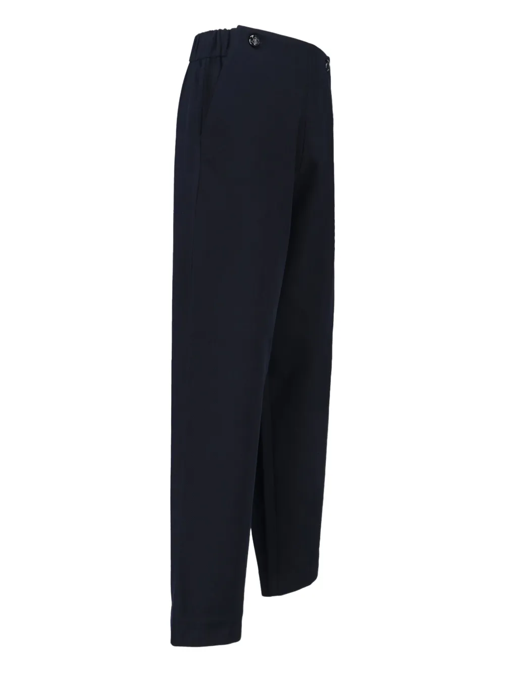 Sibel Saral Broek met knoopsluiting Blauw