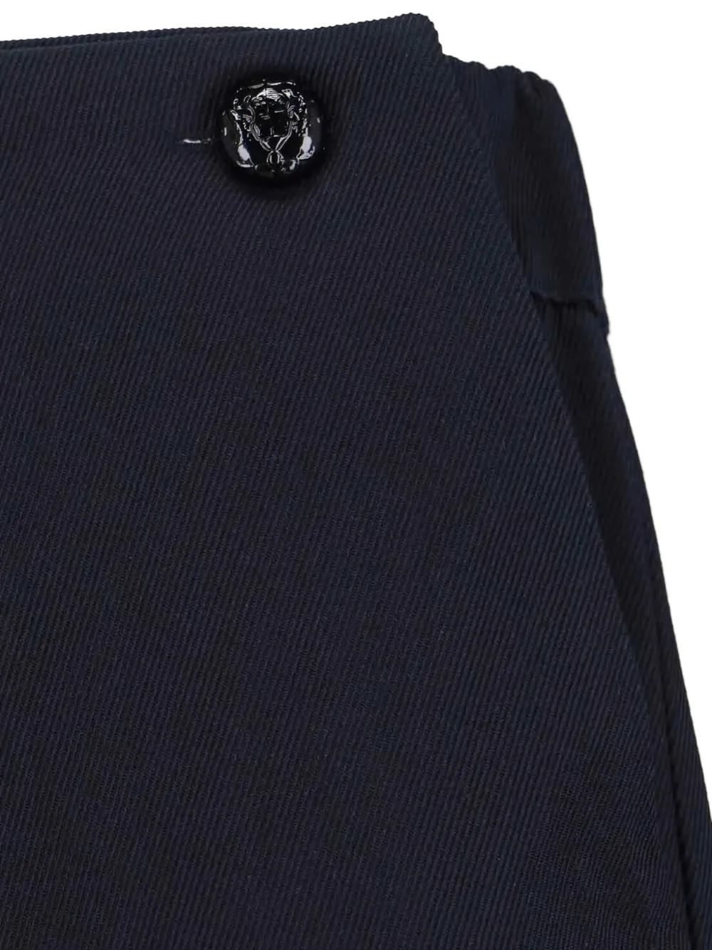 Sibel Saral Broek met knoopsluiting Blauw