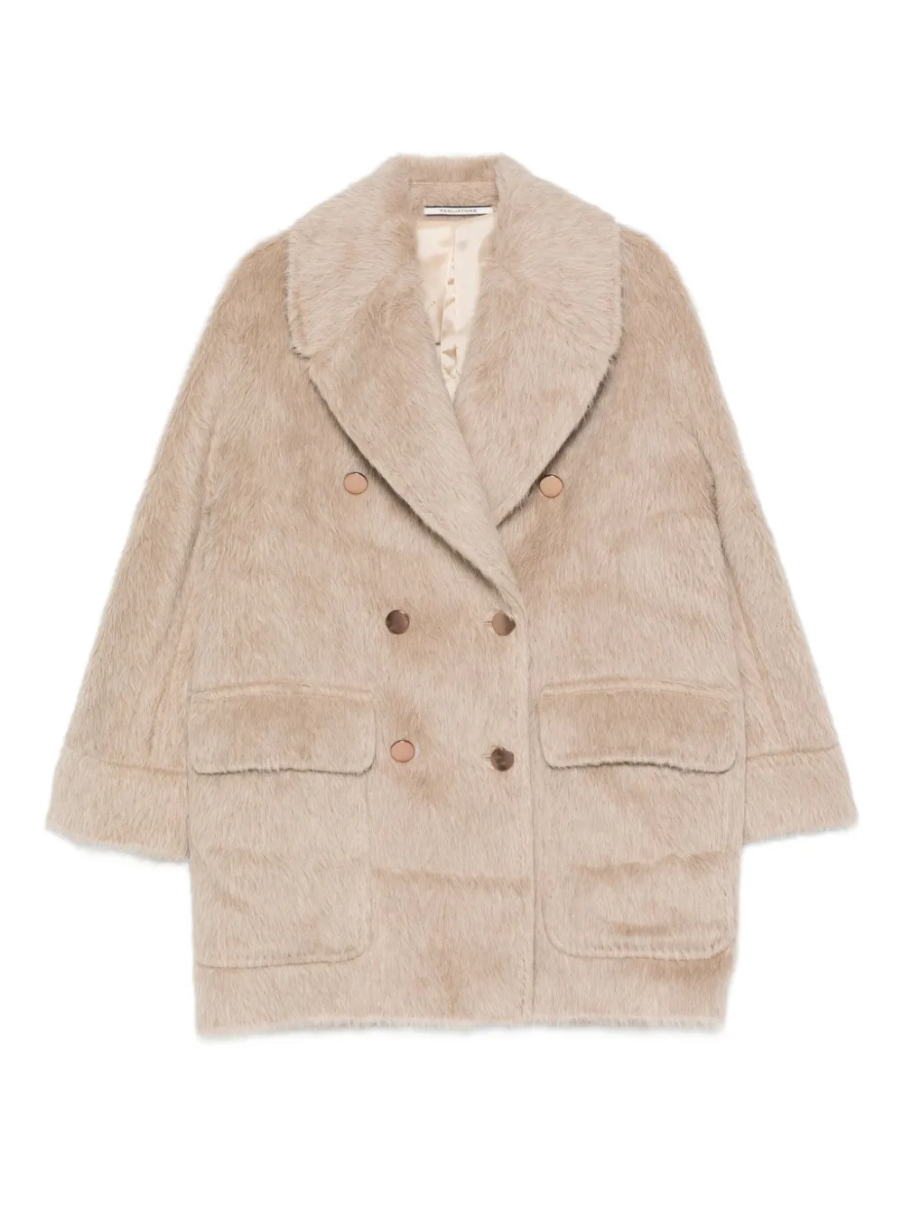 Tagliatore Lillian double-breasted coat | Neutrals | Image 1