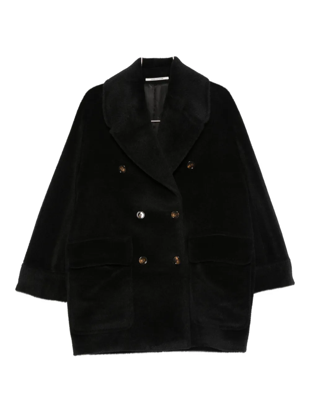 Tagliatore Lillian double-breasted coat | Black | Image 1