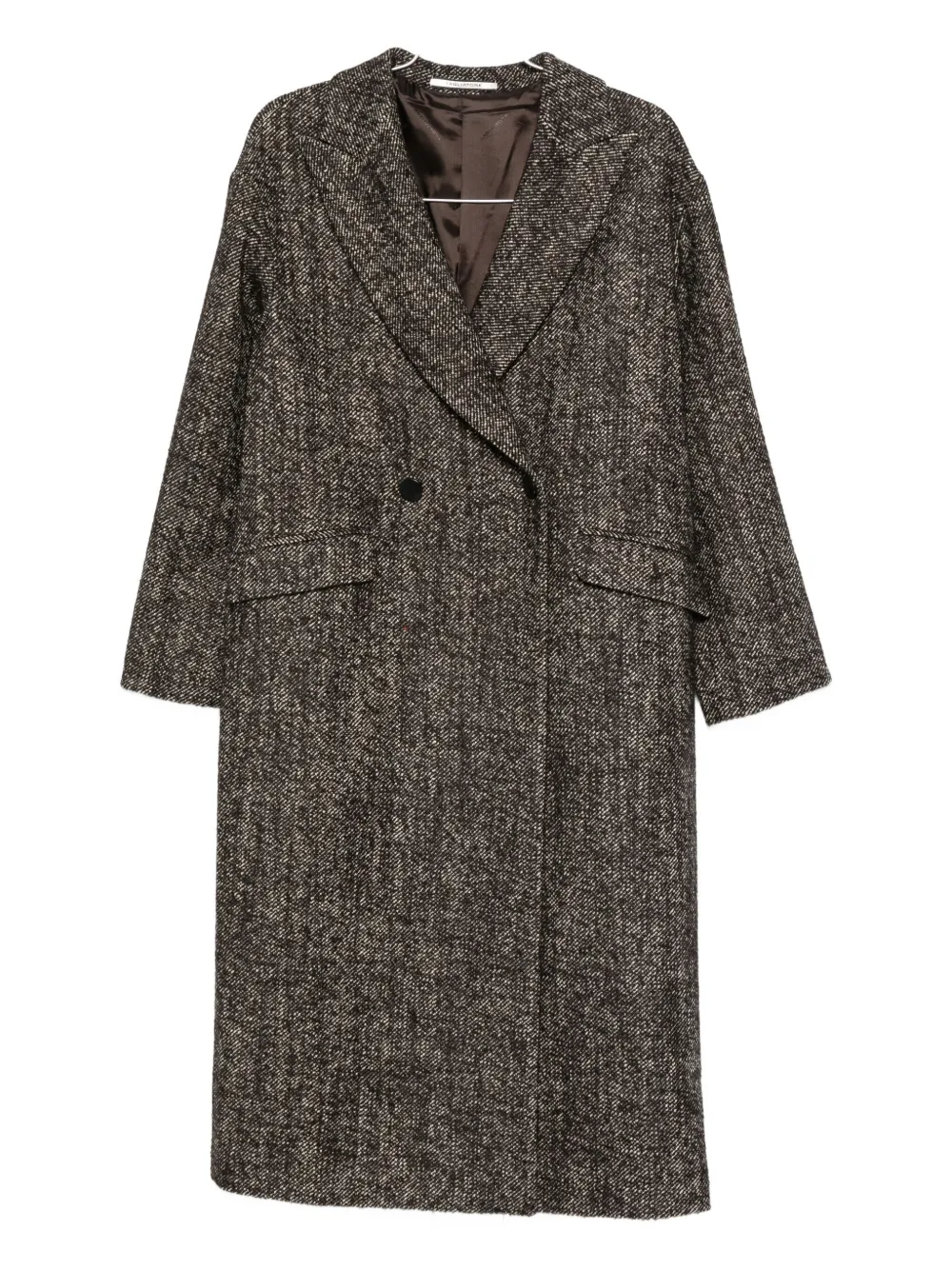 Tagliatore Linden double-breasted coat | Brown | Image 1