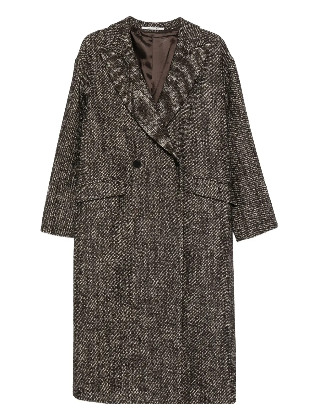 Tagliatore Linden double-breasted coat | Brown | Image 1