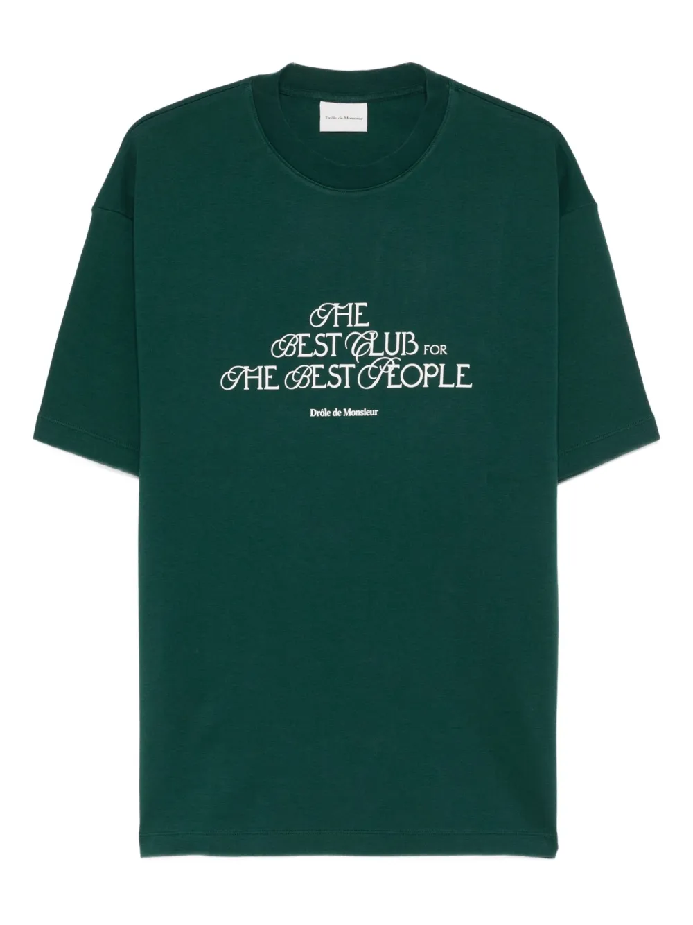Drôle De Monsieur graphic T-shirt - Verde