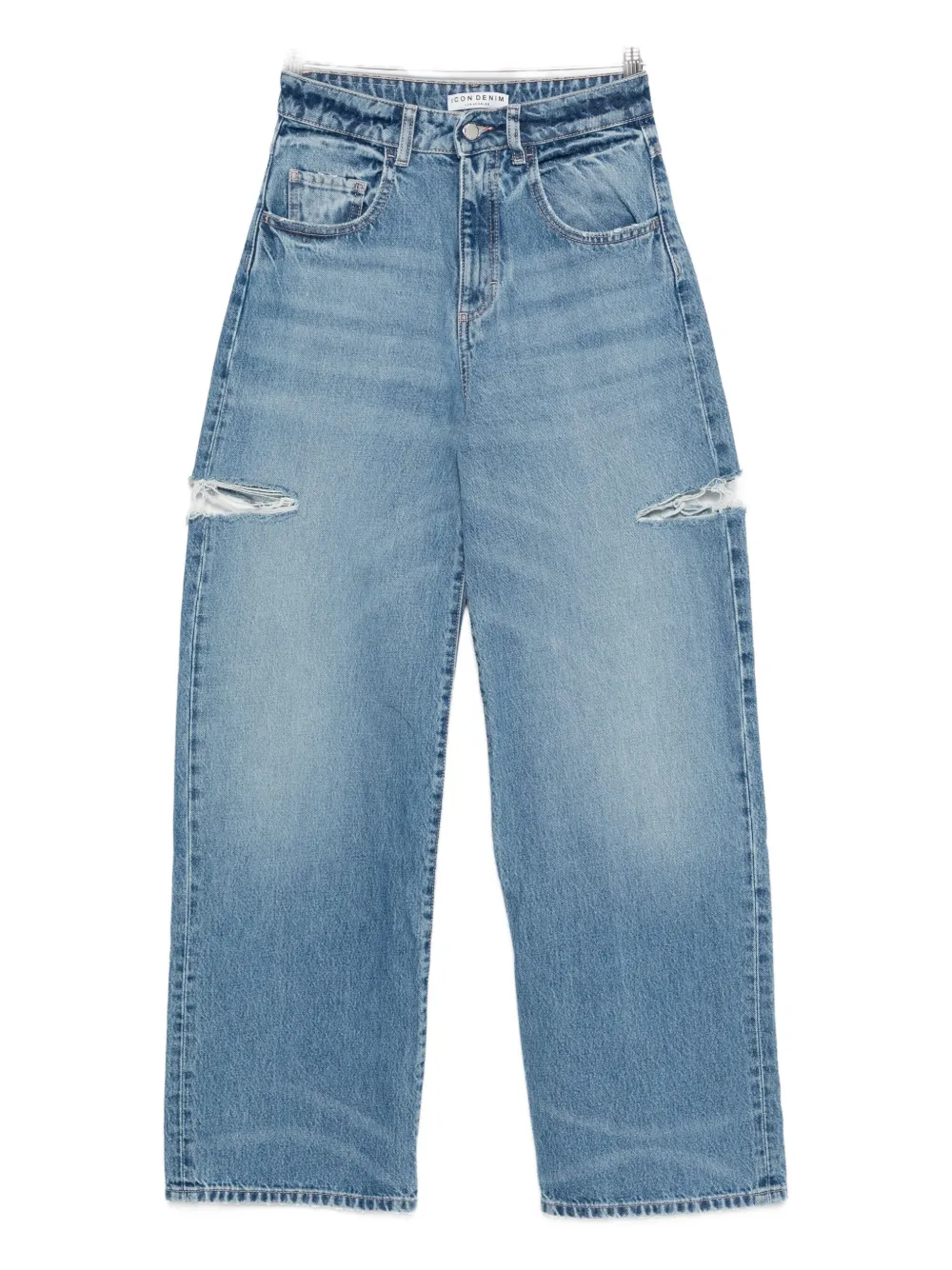 Icon Denim Ripped Jeans In Blue