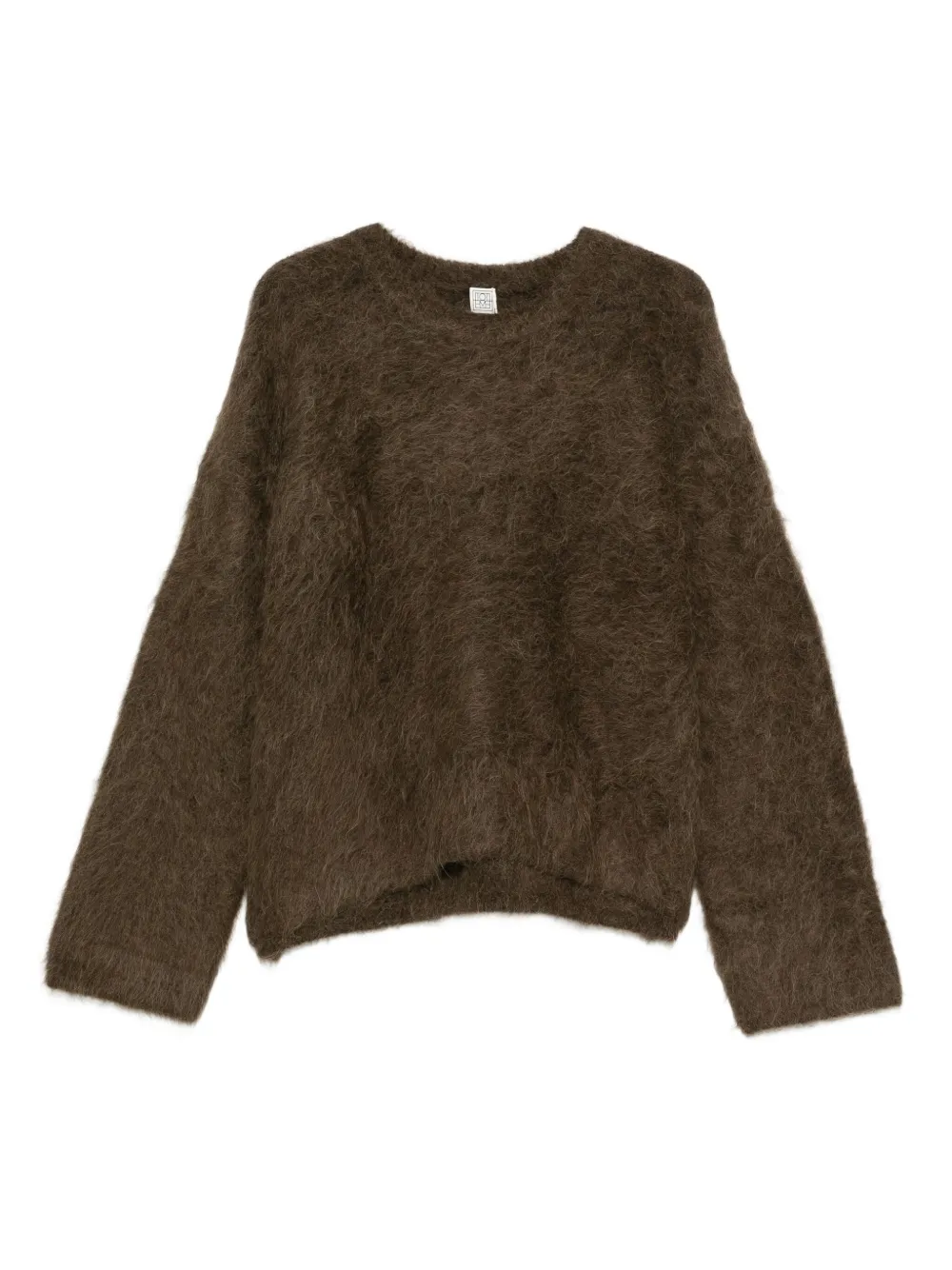 TOTEME alpaca wool jumper | Brown | Image 1