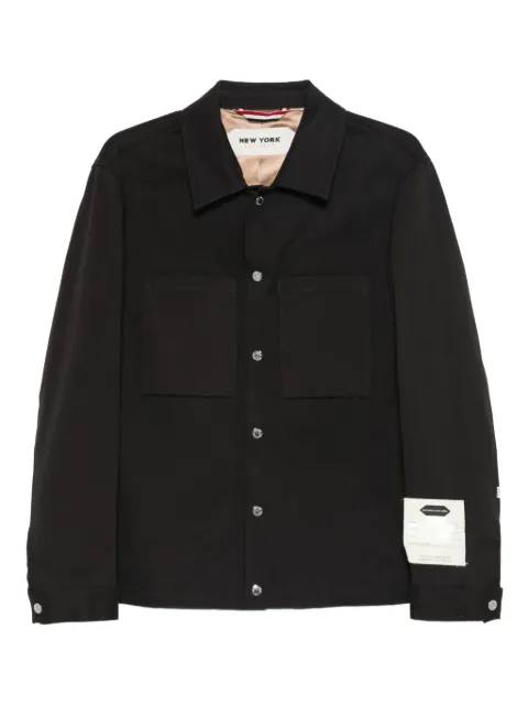 New York Resident patch-pockets shirt jacket