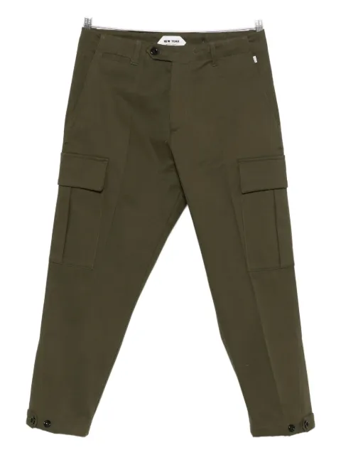 New York Resident pantalones recto con bolsillos cargo
