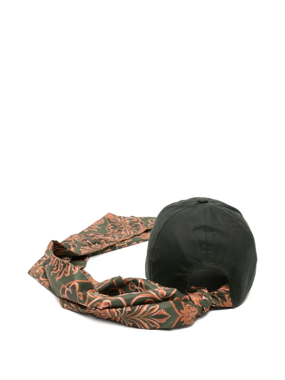 Barbour logo-patch printed cap - Groen