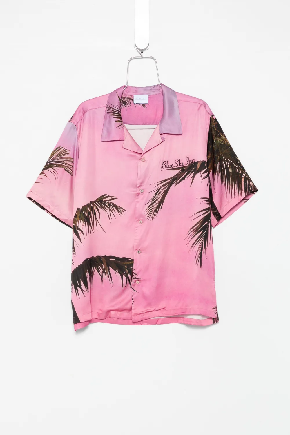 BLUE SKY INN Overhemd met palmboomprint - Roze