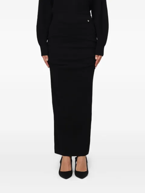 LIU JO gathered maxi skirt