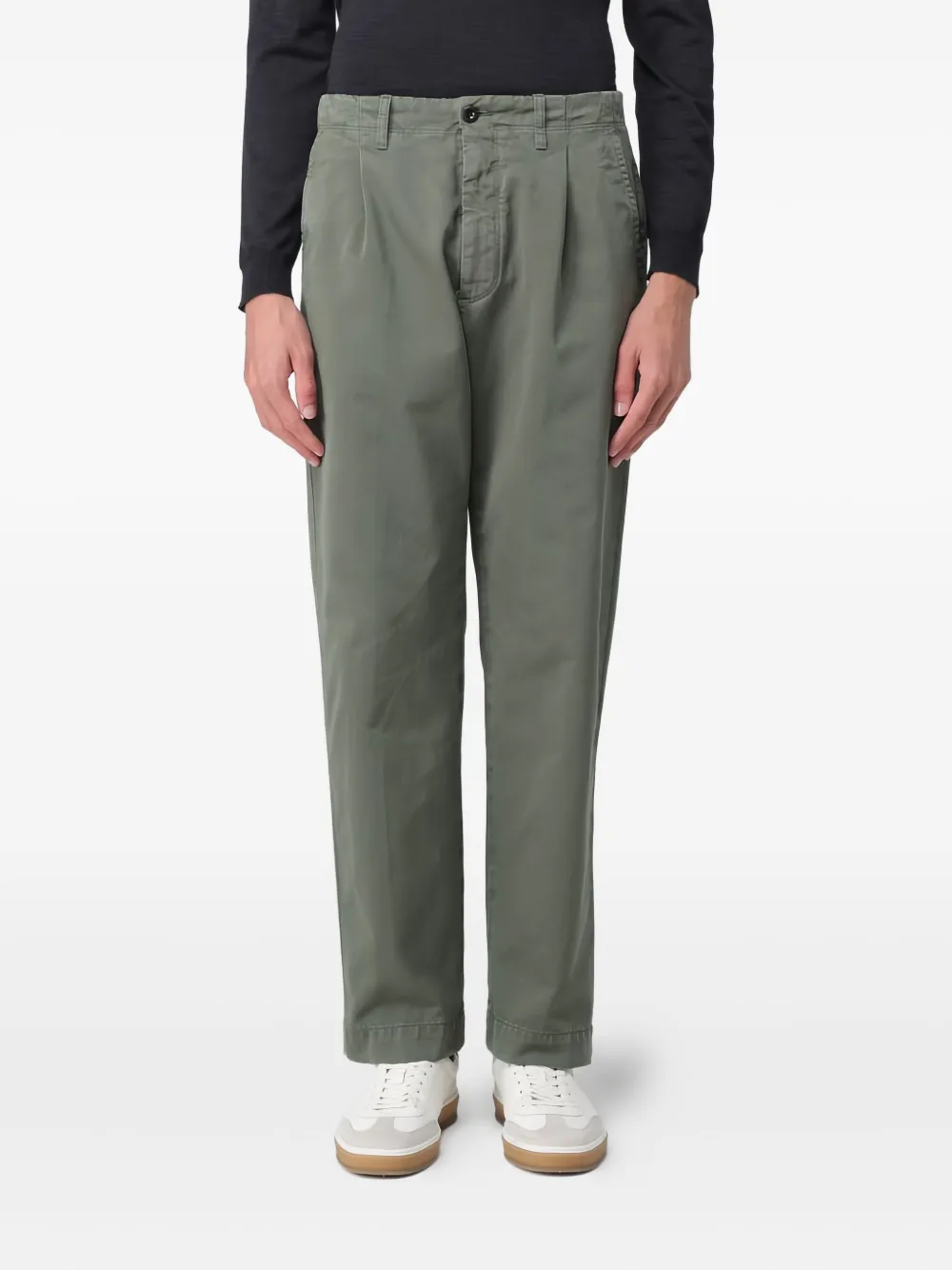 Incotex pantalones con pinzas | verde | Image 1