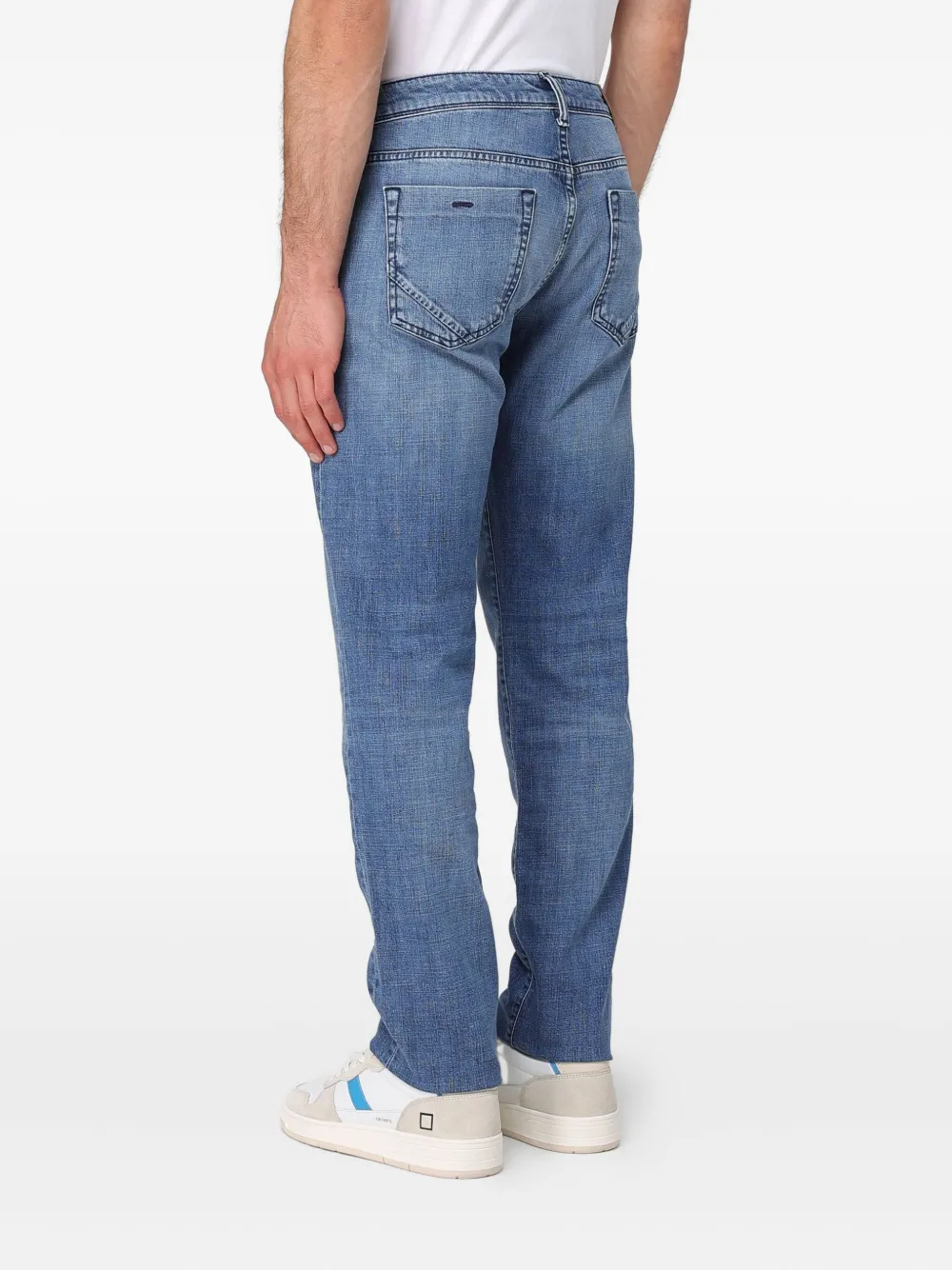 Incotex logo-patch jeans | Regular & Straight-Leg Jeans | Image 2