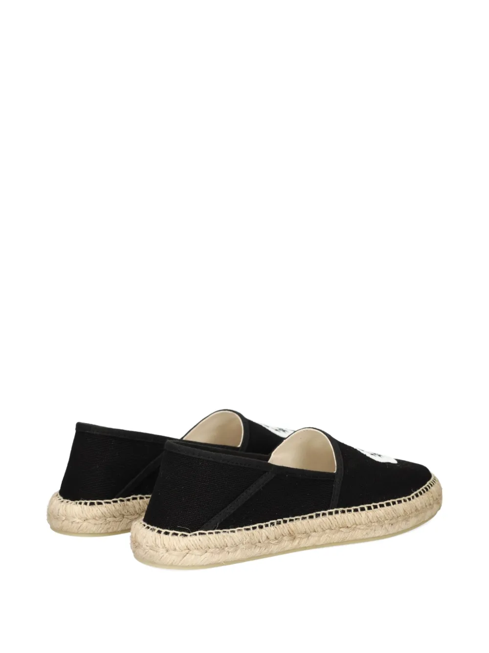 Kenzo Logo-detail Espadrilles In Black