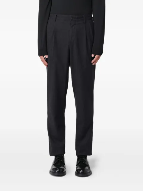 Incotex pleated-front trousers