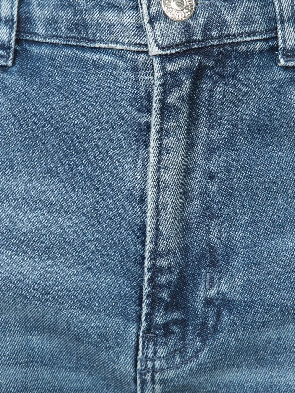 MOSCHINO JEANS met logopatch Blauw