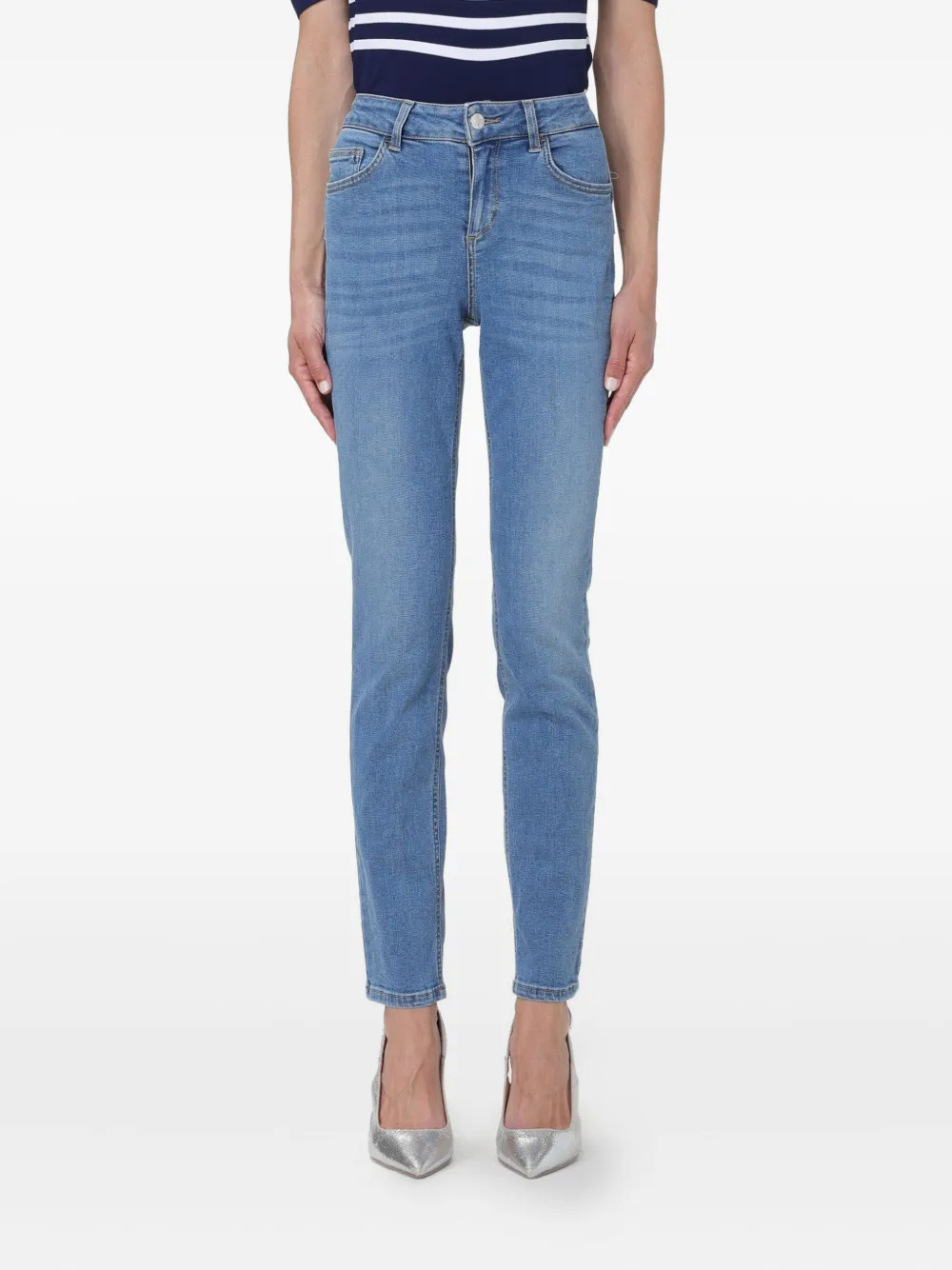 LIU JO cotton jeans - Blu