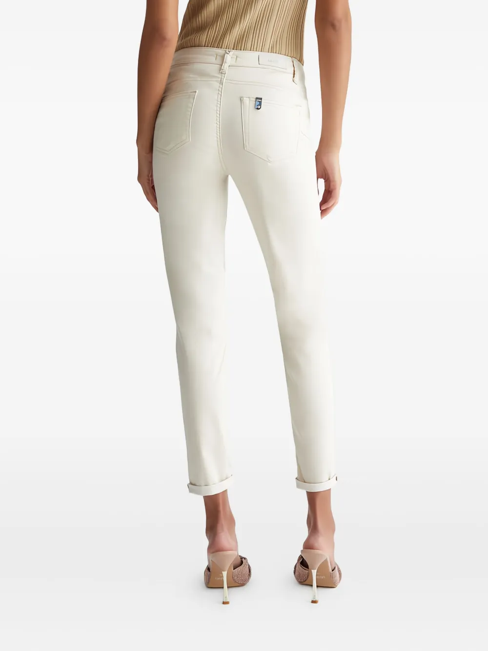 Liu •jo Monroe Cotton Jeans In White