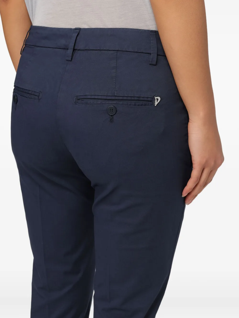 Dondup Belt-loops Trousers In Blue