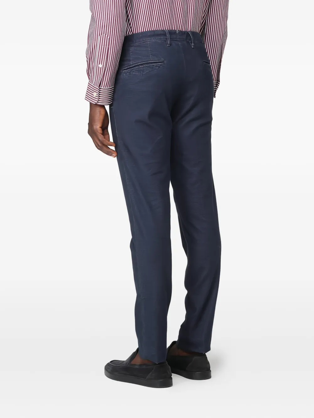 Incotex slim trousers - Blauw