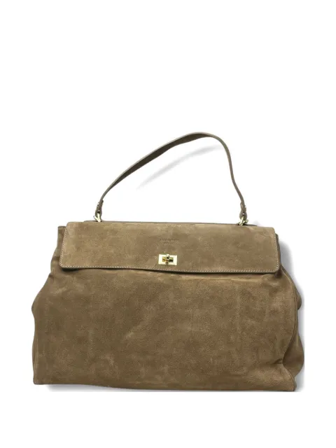 avenue 67 suede tote bag