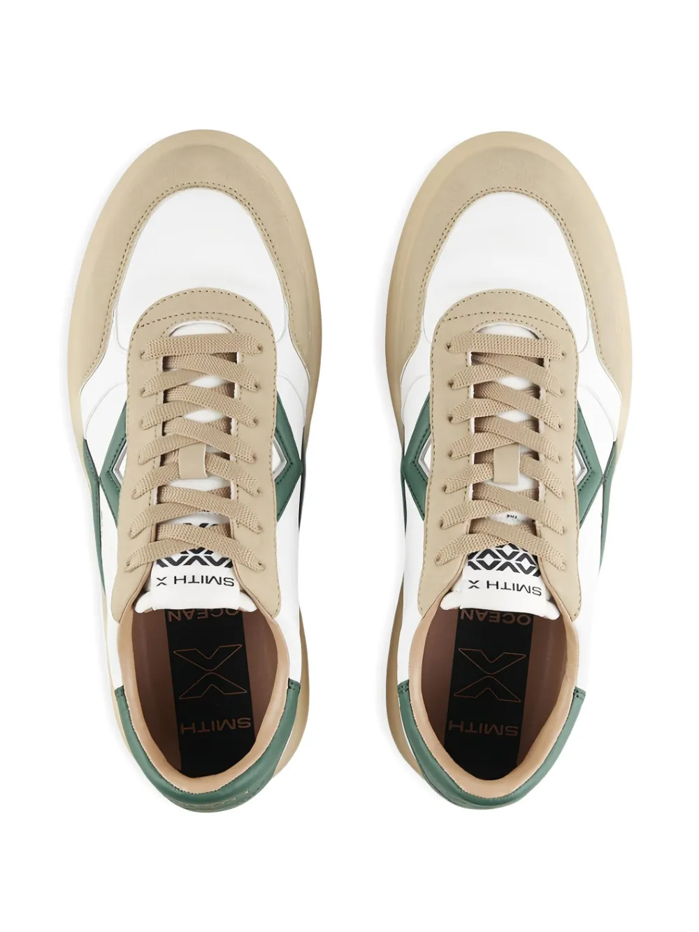 Alexander Smith Sneakers met applicatie Wit