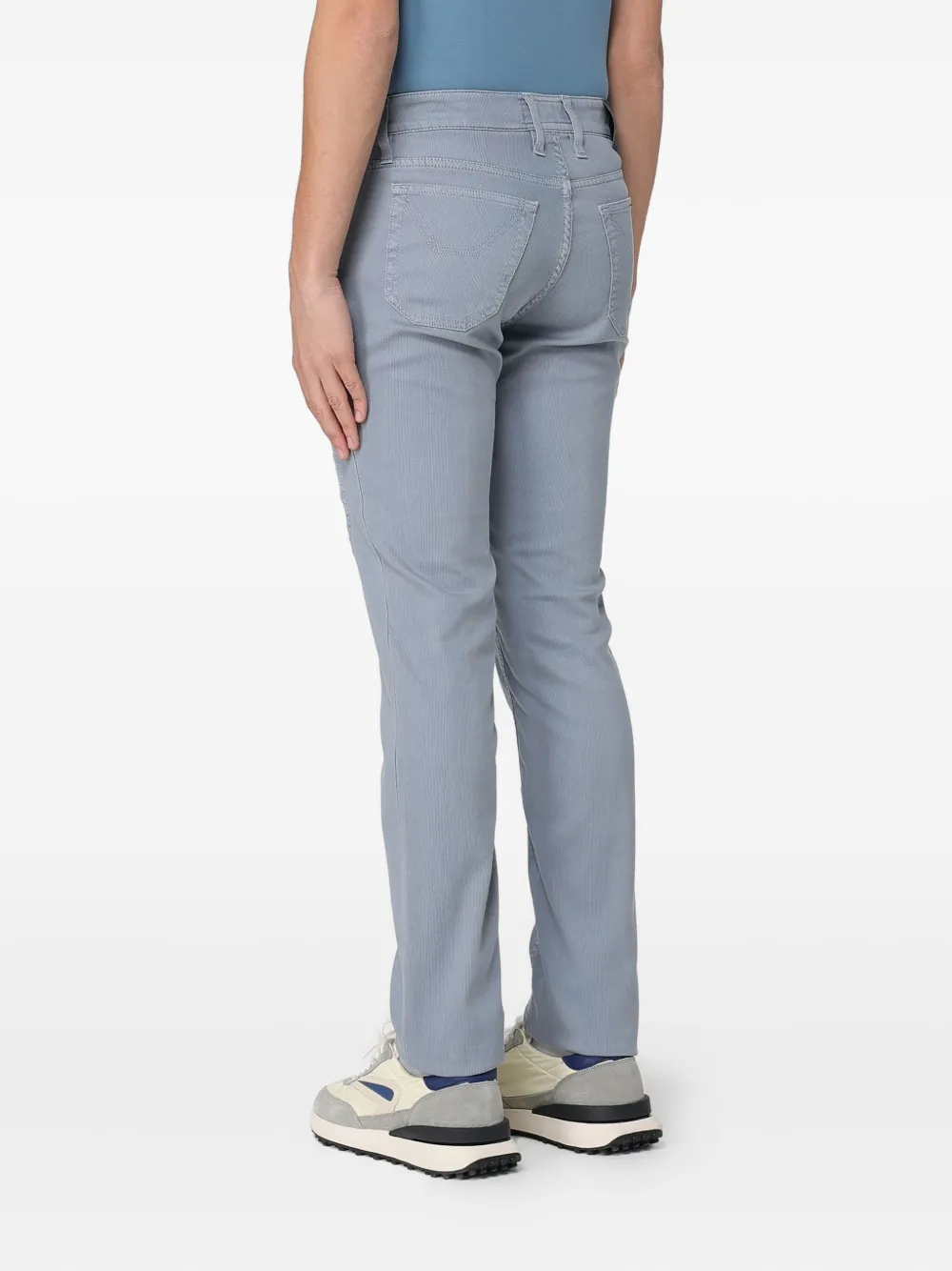 JECKERSON button-fastening trousers - Blauw