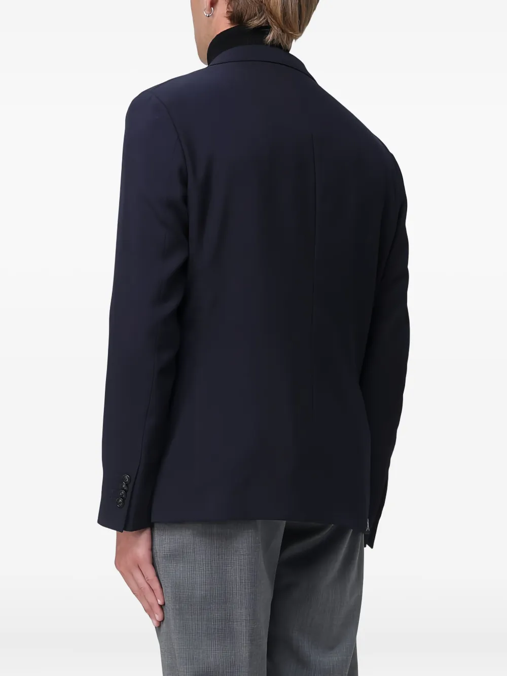 Fay Blazer met knoopsluiting Blauw