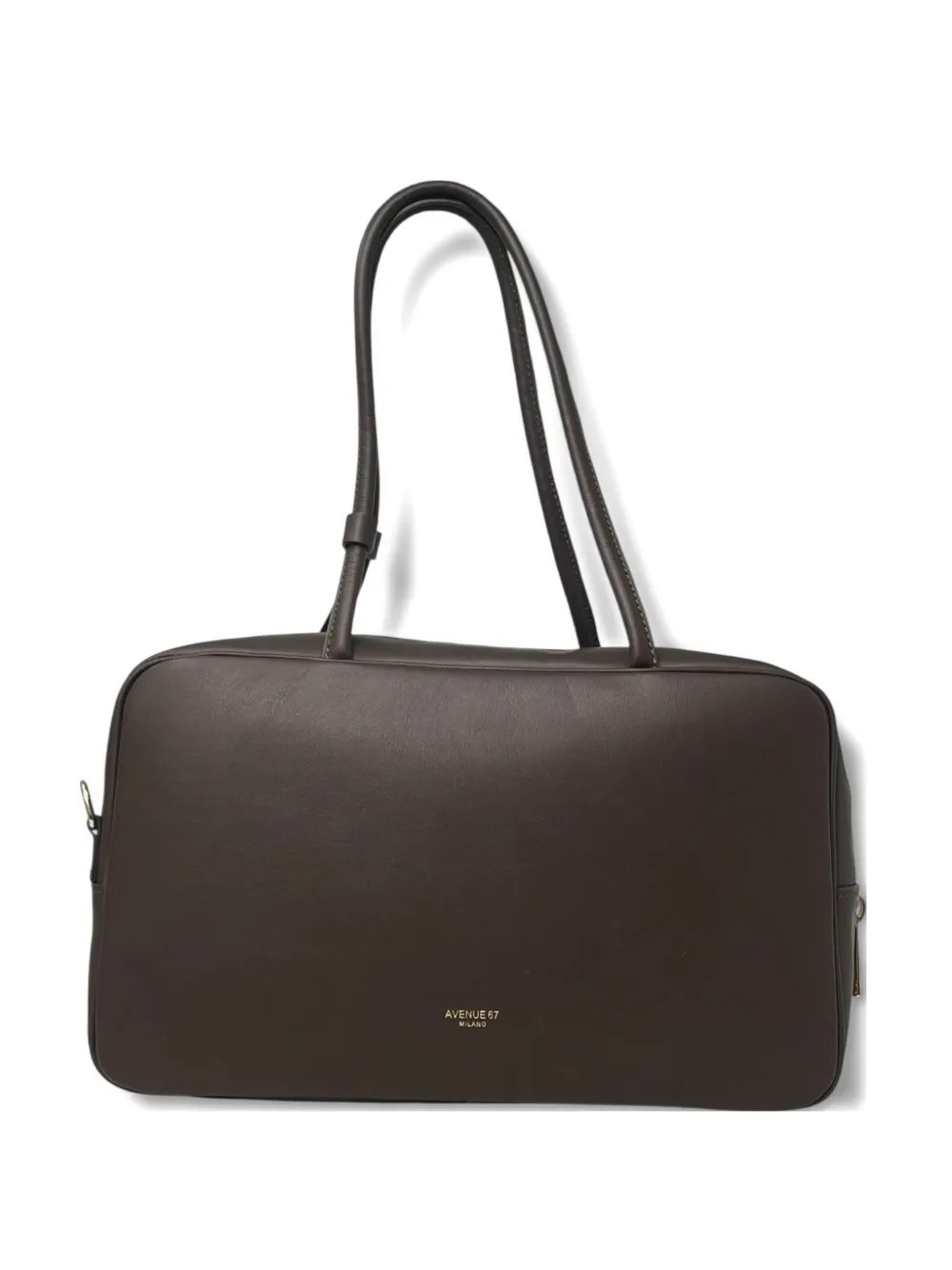 Avenue 67 Trunky Zip Backpack In Brown