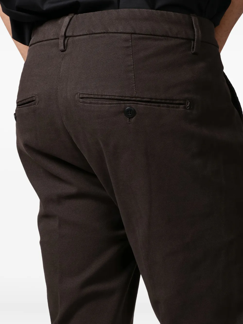 DONDUP Gaubert broek met knopen Bruin