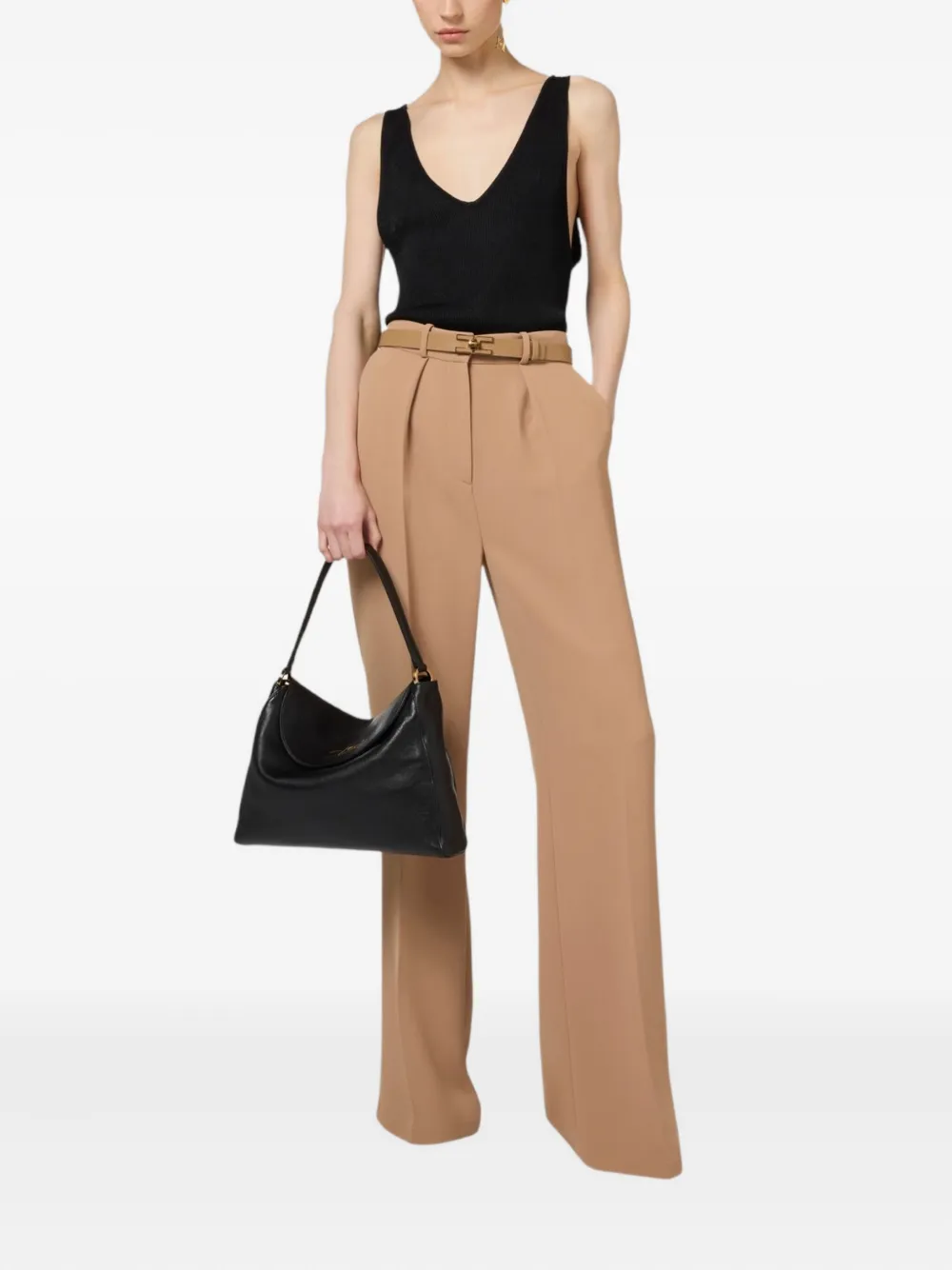 Elisabetta Franchi top con cuello en V | Chalecos y camisetas | Image 2