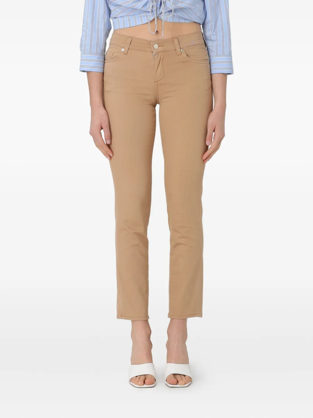 LIU JO pants de algodón stretch | neutro | Image 1