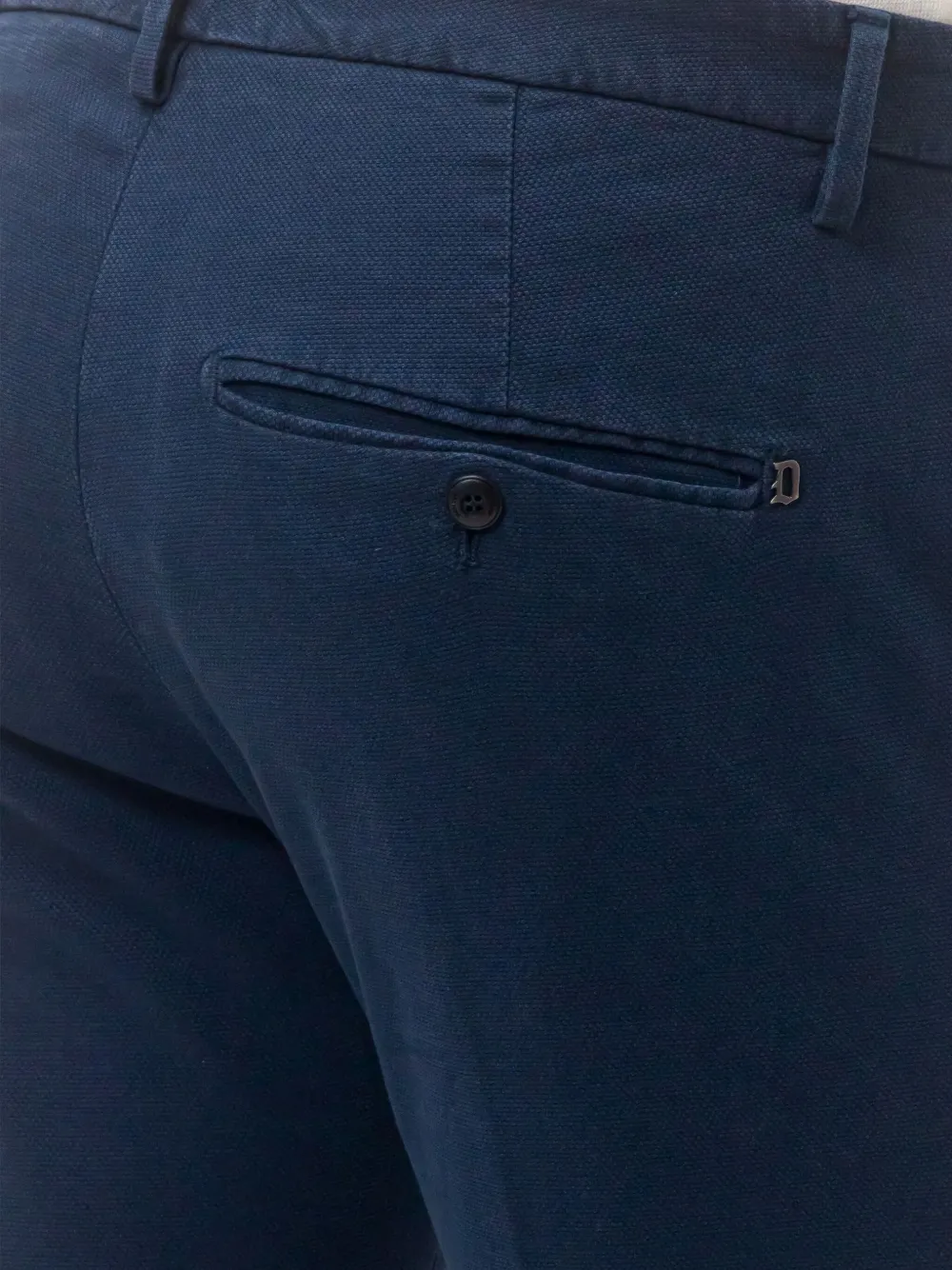 DONDUP Gaubert broek met knoopsluiting Blauw