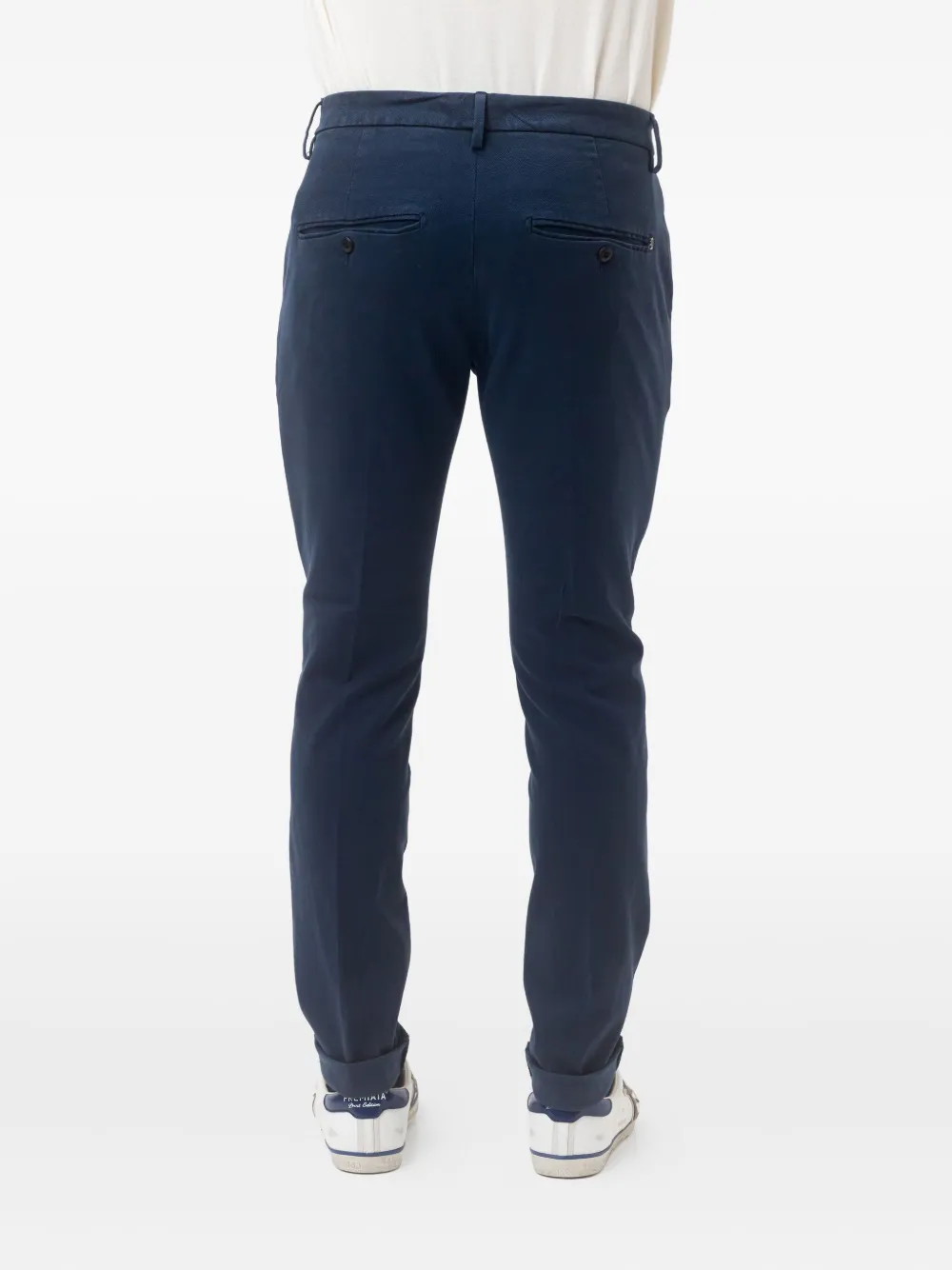 DONDUP Gaubert broek met knoopsluiting Blauw