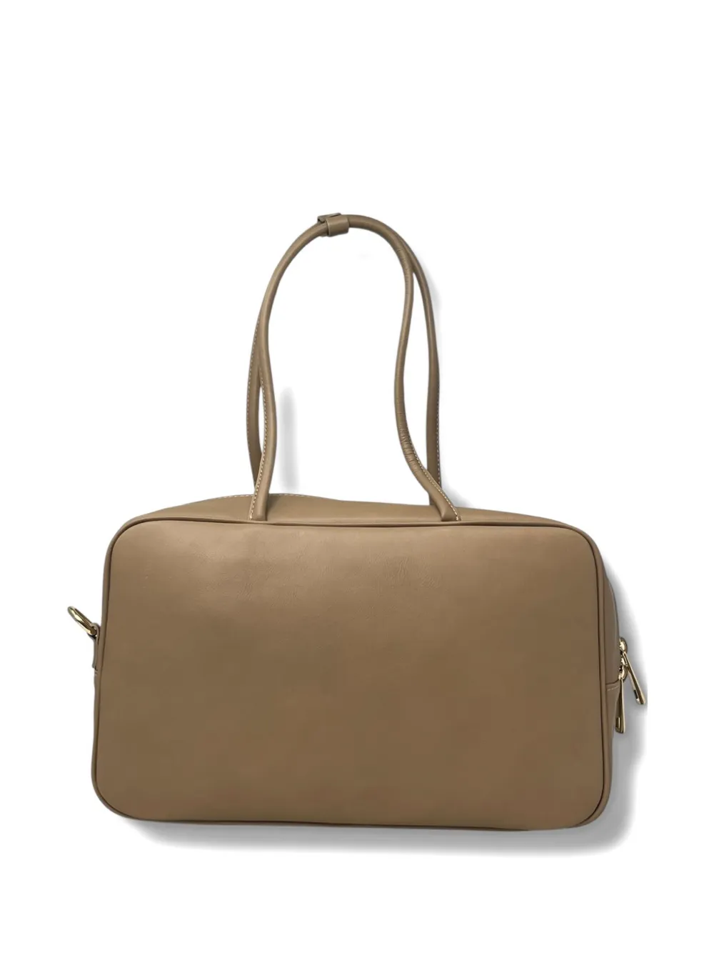 Avenue 67 Trunky Nappa Leather Tote Bag In Brown