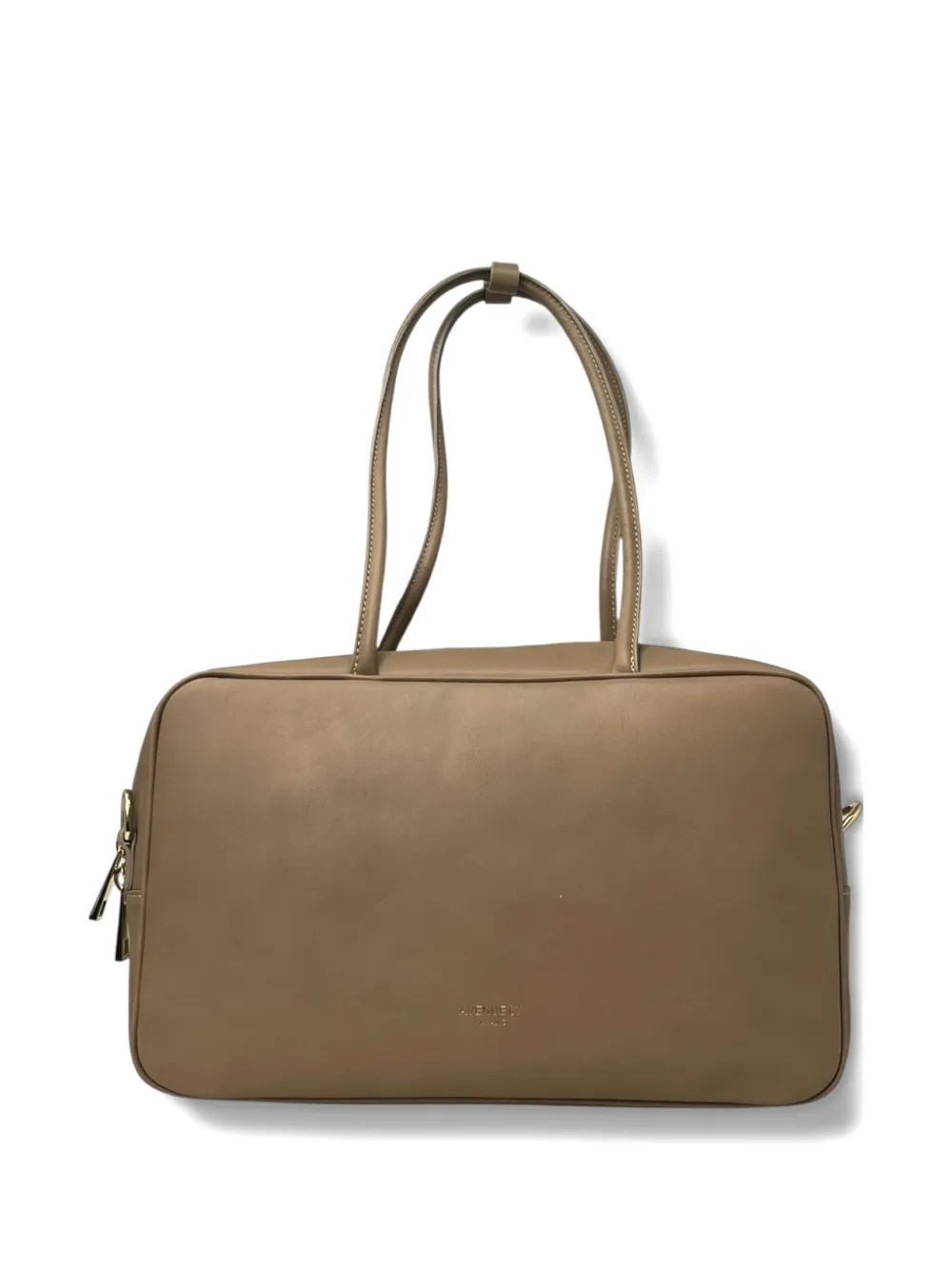 Avenue 67 Trunky nappa leather tote bag - Bruin