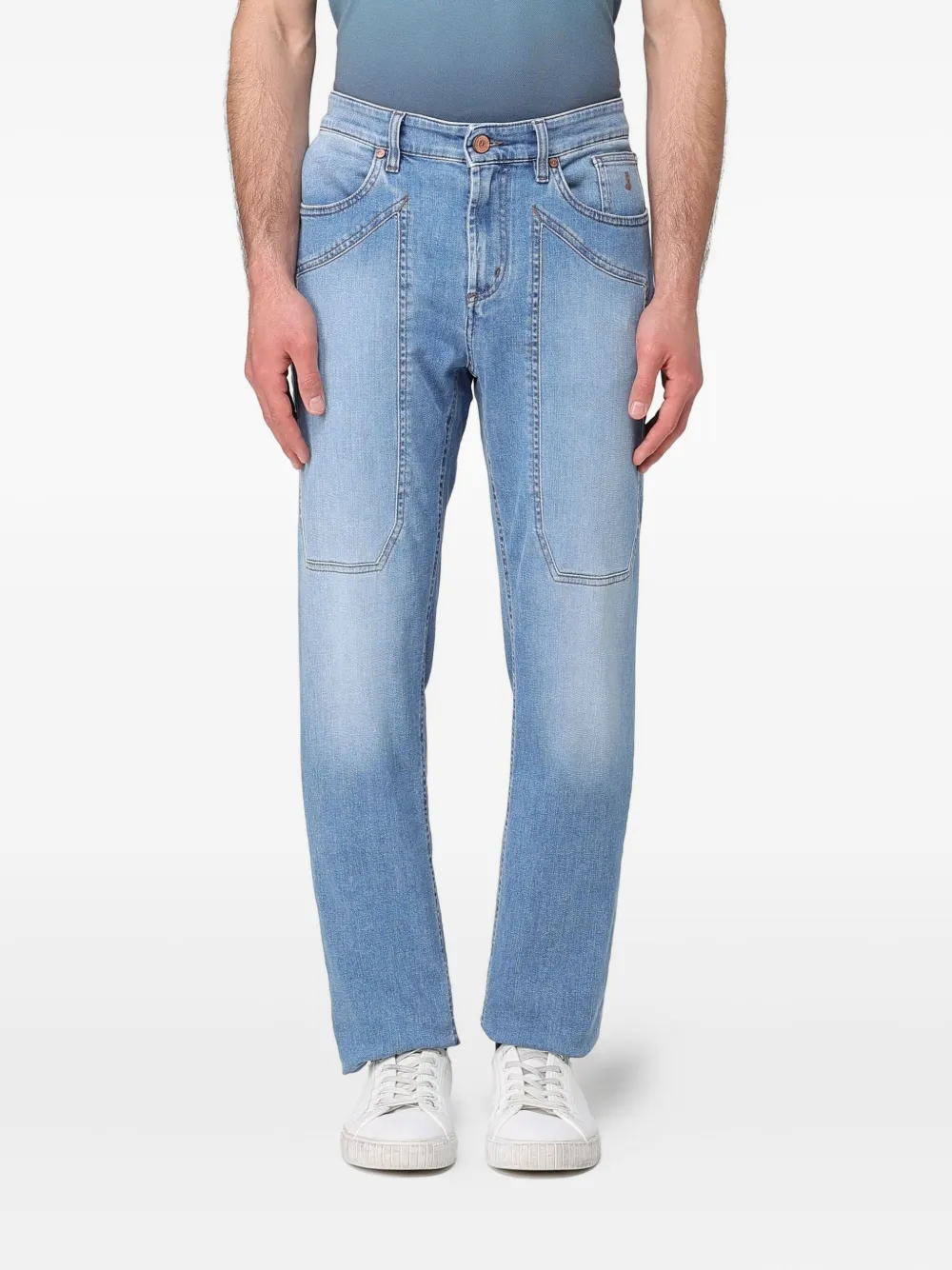 Jeckerson John Trousers In Blue