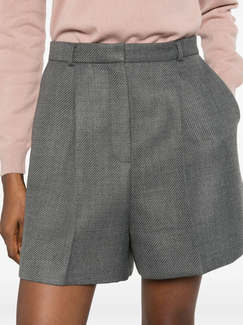 Herskind Tailored Shorts In Gray