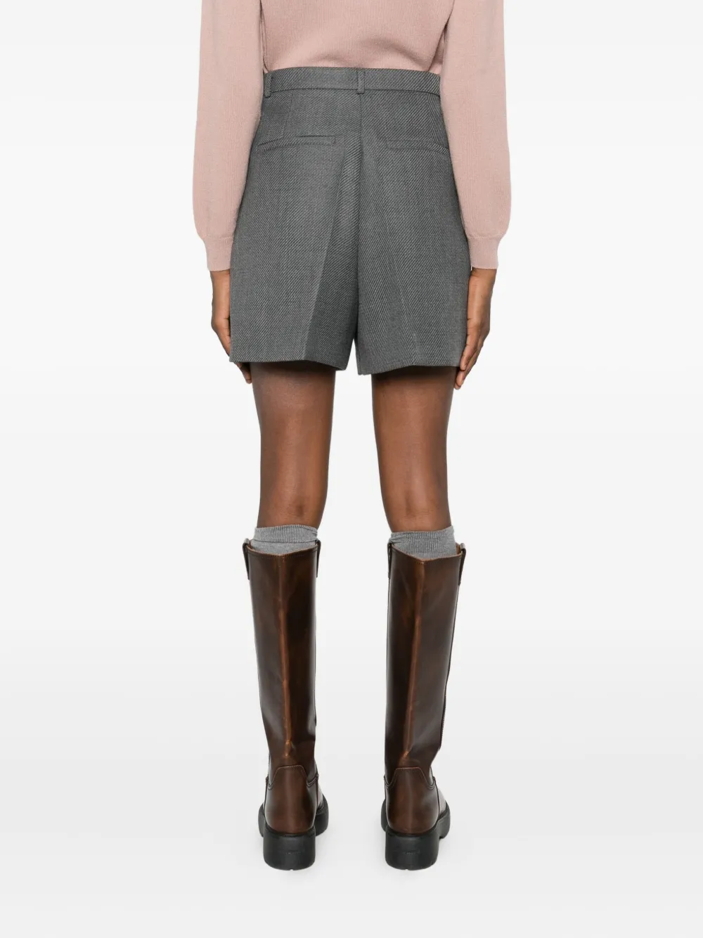 Herskind Tailored Shorts In Gray