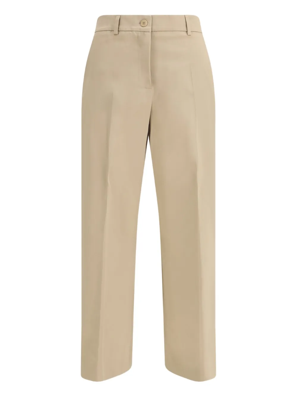 Weekend Max Mara Urial High-waisted Trousers In Neutral