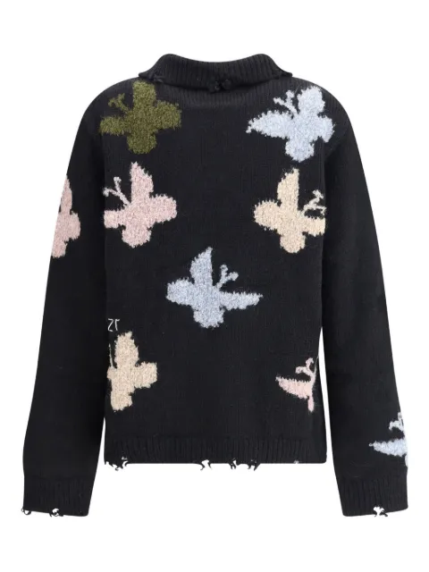 Baziszt  Bowrain tassel butterfly sweater