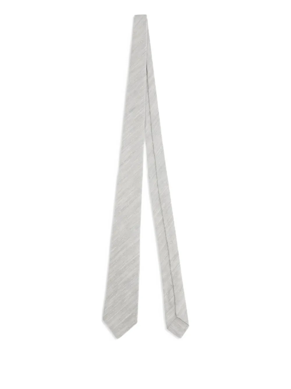 Kiton patterned tie | gris | Image 1