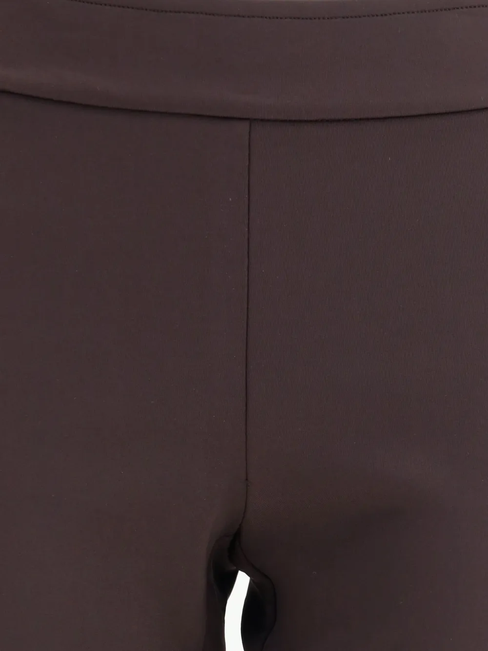 Avenue Montaigne Elasticated Freedom Pants In Brown
