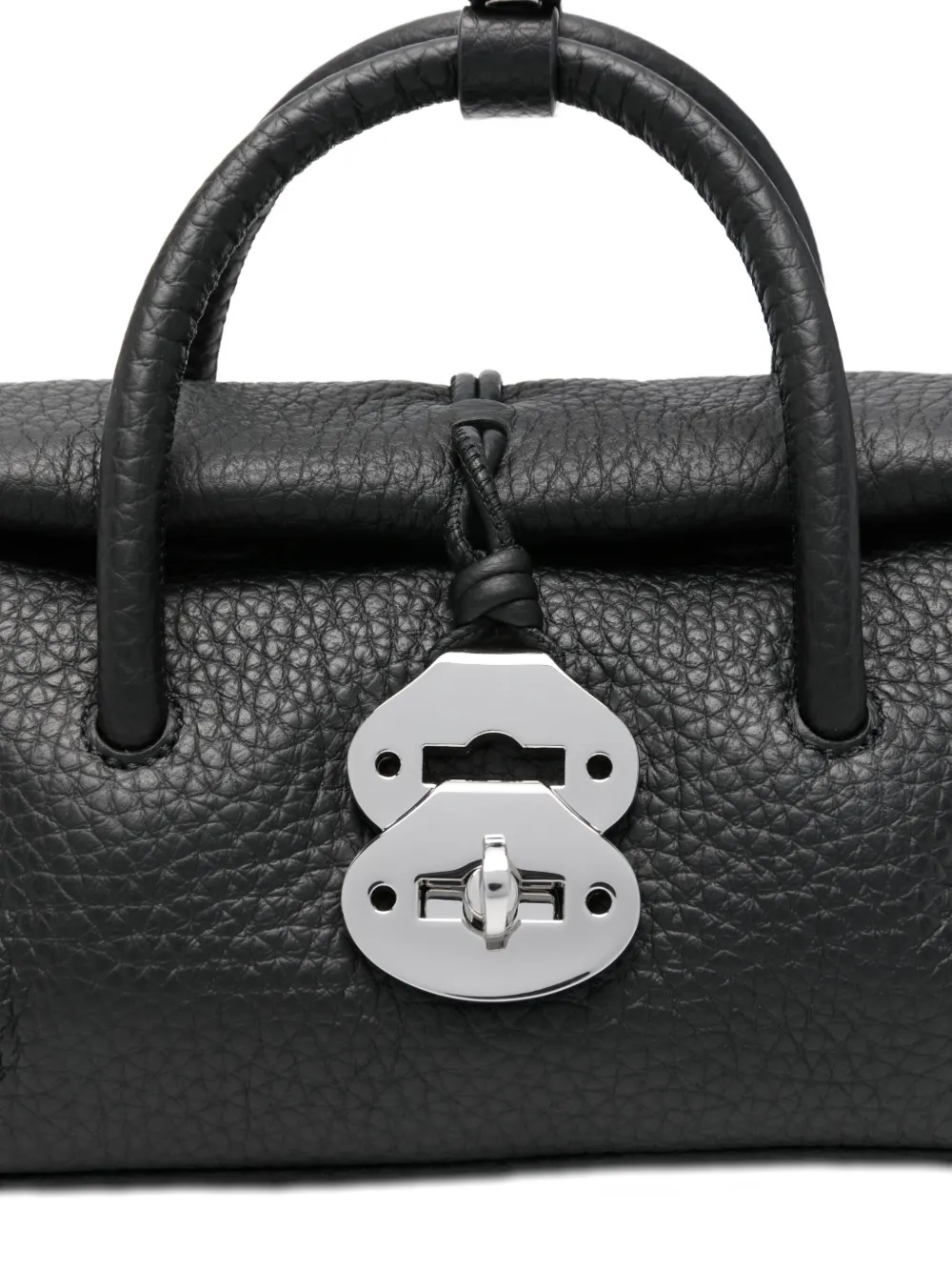 Zanellato Small Dotta Centauro Shoulder Bag In Black