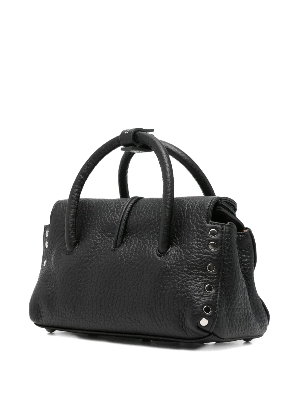 Zanellato small Dotta Centauro shoulder bag - Zwart