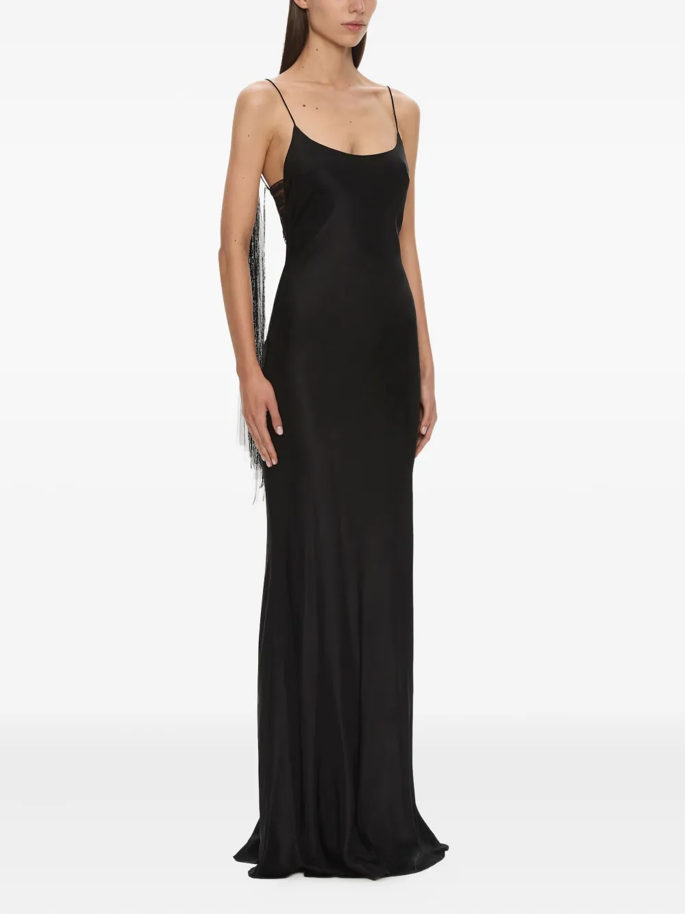 Christopher Esber robe longue Lattice en dentelle | Robes de soirée | Image 2