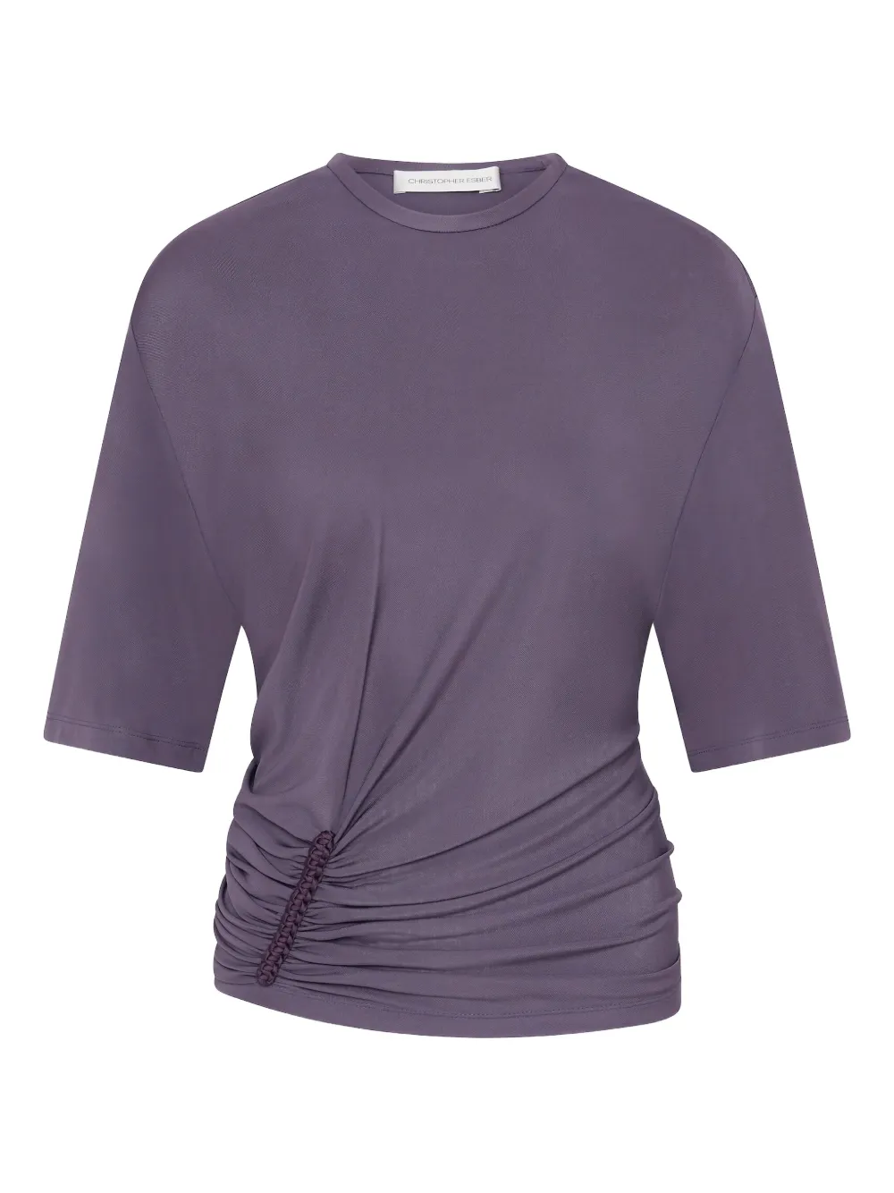 Christopher Esber playera Shibari | morado | Image 1