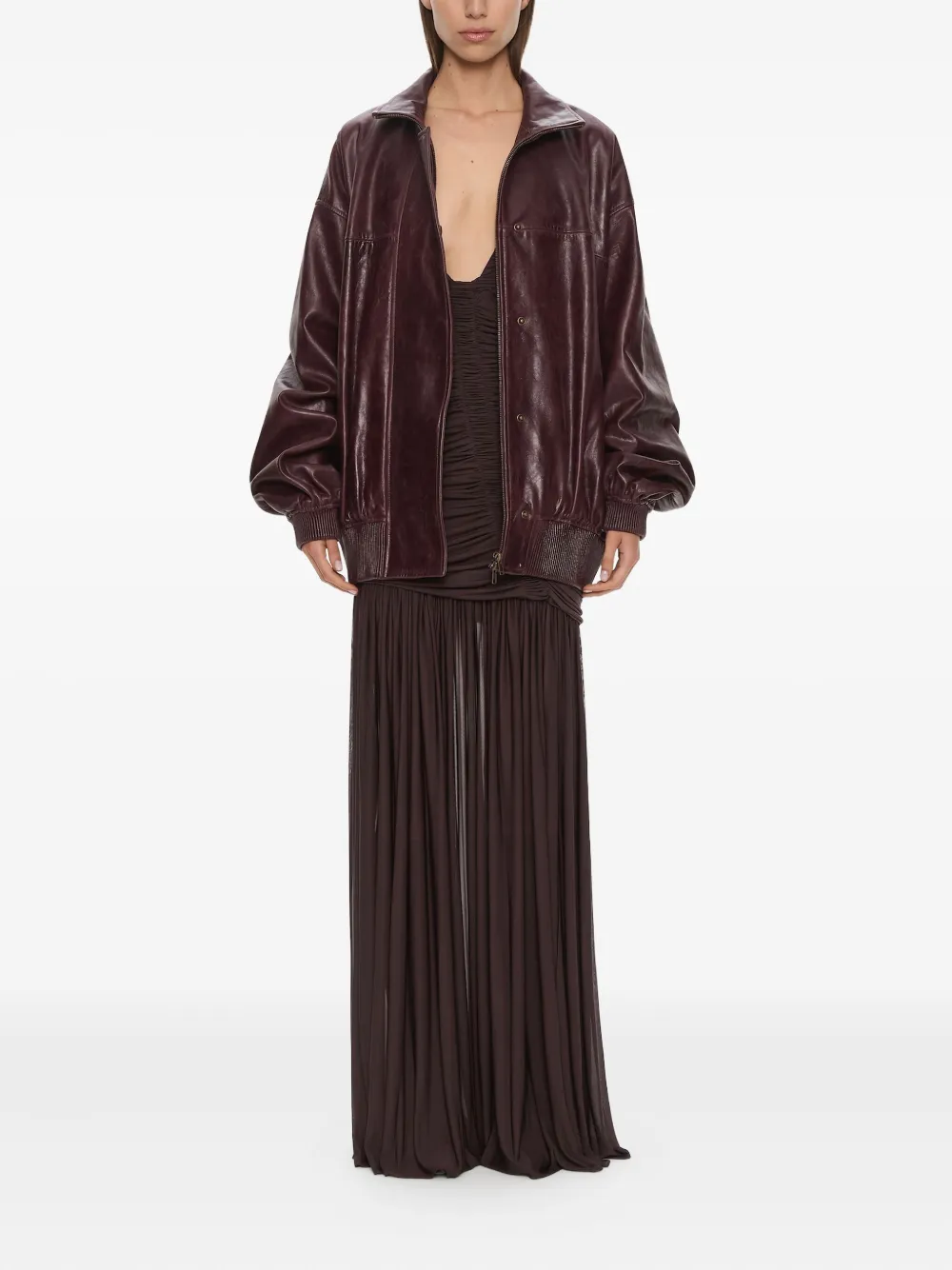 Christopher Esber Devon leather bomber jacket | Leather Jackets | Image 2