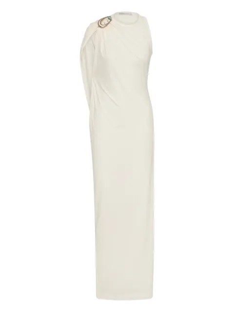 Christopher Esber stone-pin column maxi dress