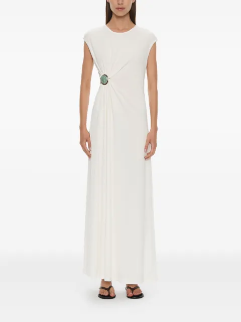 Christopher Esber stone ruched tank maxi dress